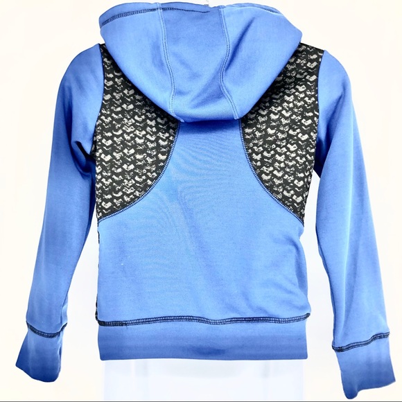 Girlās 7/8 Kentucky zip up hoodie - Picture 2 of 4